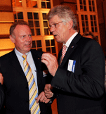 Paul Rolfes, Abteilungsleiter Branchenvertrieb GWS; Wilfried Hollmann Pr�sident ZGV e.V.